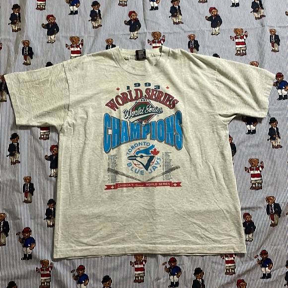 Vintage Other - Vintage Blue Jays World Series tee